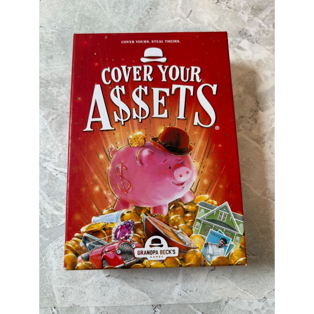 Grandpa Beck's Games Cover Your Assets Card Game Sealed Cards GPB-2054